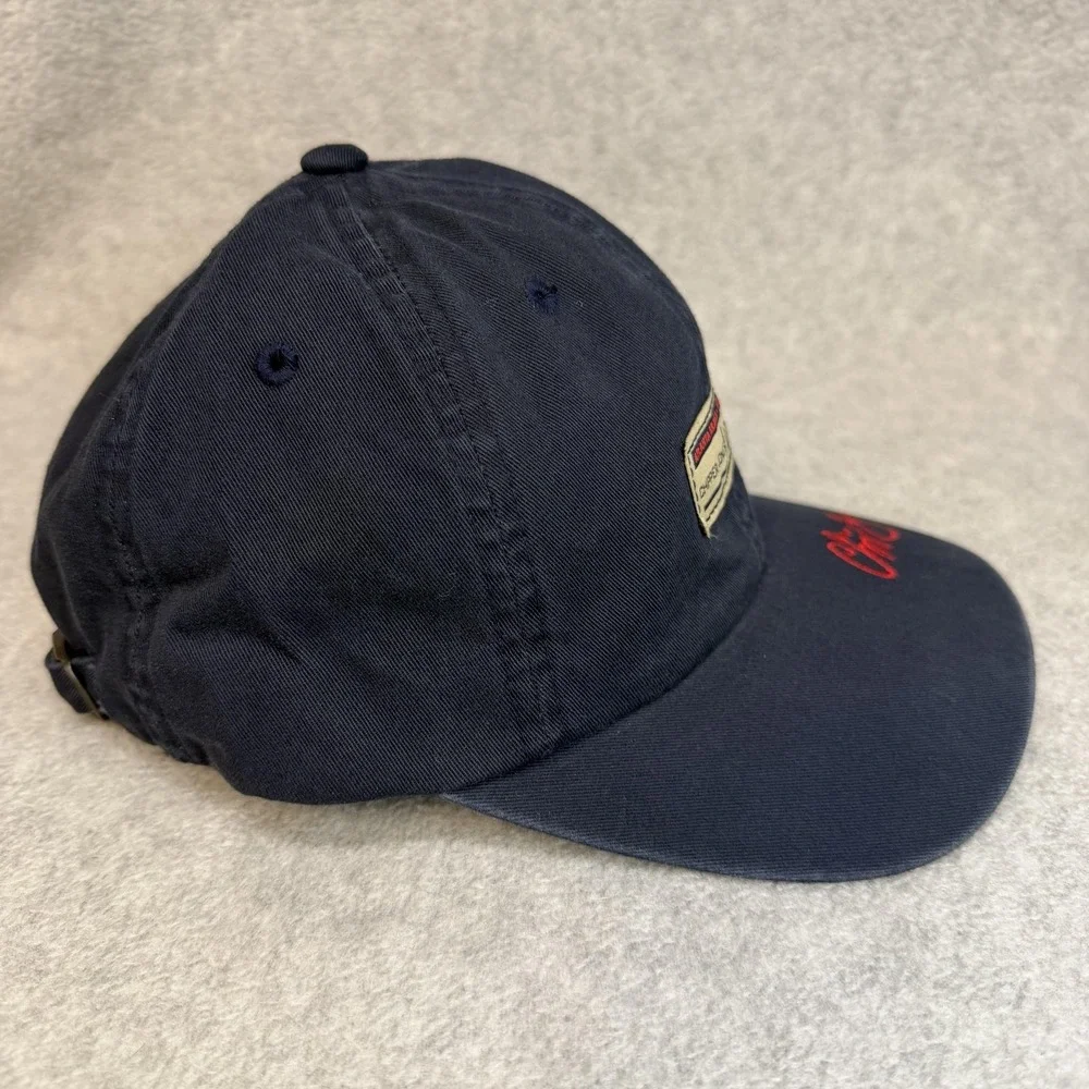Atlanta Braves Hat Cap Strap Back Mens‎ One Size Blue MLB Baseball Chipper Jones